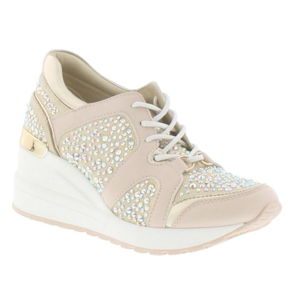 NIB MICHAEL MICHAEL KORS BIG KIDS GIRLS NEO KRYSTAL ATHLETIC SHOES US5